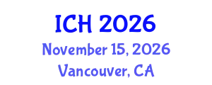 International Conference on Hematology (ICH) November 15, 2026 - Vancouver, Canada