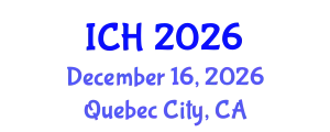 International Conference on Hematology (ICH) December 16, 2026 - Quebec City, Canada