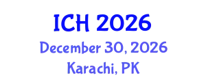 International Conference on Hematology (ICH) December 30, 2026 - Karachi, Pakistan