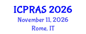 International Conference on Plastic, Reconstructive and Aesthetic Surgery (ICPRAS) November 11, 2026 - Rome, Italy
