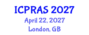 International Conference on Plastic, Reconstructive and Aesthetic Surgery (ICPRAS) April 22, 2027 - London, United Kingdom