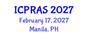 International Conference on Plastic, Reconstructive and Aesthetic Surgery (ICPRAS) February 17, 2027 - Manila, Philippines