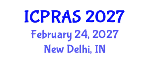 International Conference on Plastic, Reconstructive and Aesthetic Surgery (ICPRAS) February 24, 2027 - New Delhi, India