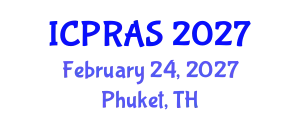 International Conference on Plastic, Reconstructive and Aesthetic Surgery (ICPRAS) February 24, 2027 - Phuket, Thailand