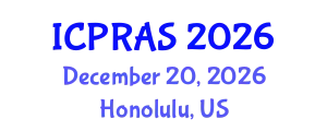 International Conference on Plastic, Reconstructive and Aesthetic Surgery (ICPRAS) December 20, 2026 - Honolulu, United States