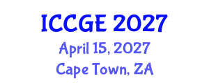 International Conference on Chromosomal Genetics and Evolution (ICCGE) April 15, 2027 - Cape Town, South Africa