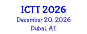 International Conference on Tuberculosis Therapy (ICTT) December 20, 2026 - Dubai, United Arab Emirates