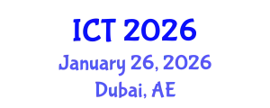 International Conference on Toxicology (ICT) January 26, 2026 - Dubai, United Arab Emirates