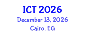 International Conference on Toxicology (ICT) December 13, 2026 - Cairo, Egypt