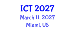 International Conference on Toxicology (ICT) March 11, 2027 - Miami, United States