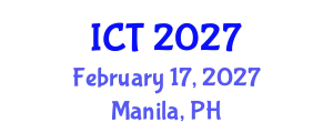 International Conference on Toxicology (ICT) February 17, 2027 - Manila, Philippines