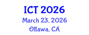 International Conference on Toxicology (ICT) March 23, 2026 - Ottawa, Canada
