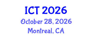 International Conference on Toxicology (ICT) October 28, 2026 - Montreal, Canada