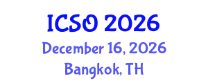 International Conference on Surgical Oncology (ICSO) December 16, 2026 - Bangkok, Thailand