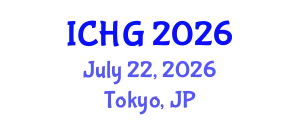 International Conference on Human Genetics (ICHG) July 22, 2026 - Tokyo, Japan