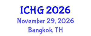 International Conference on Human Genetics (ICHG) November 29, 2026 - Bangkok, Thailand
