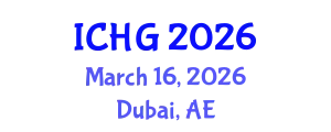 International Conference on Human Genetics (ICHG) March 16, 2026 - Dubai, United Arab Emirates