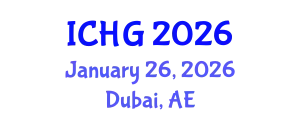 International Conference on Human Genetics (ICHG) January 26, 2026 - Dubai, United Arab Emirates