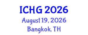 International Conference on Human Genetics (ICHG) August 19, 2026 - Bangkok, Thailand