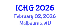 International Conference on Human Genetics (ICHG) February 02, 2026 - Melbourne, Australia