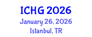 International Conference on Human Genetics (ICHG) January 26, 2026 - Istanbul, Turkey