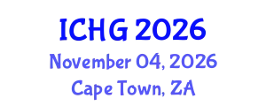 International Conference on Human Genetics (ICHG) November 04, 2026 - Cape Town, South Africa