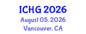 International Conference on Human Genetics (ICHG) August 05, 2026 - Vancouver, Canada