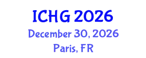 International Conference on Human Genetics (ICHG) December 30, 2026 - Paris, France