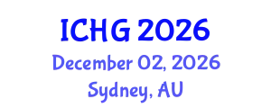 International Conference on Human Genetics (ICHG) December 02, 2026 - Sydney, Australia