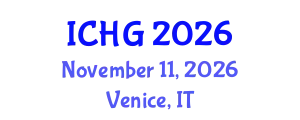 International Conference on Human Genetics (ICHG) November 11, 2026 - Venice, Italy