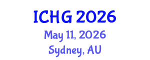 International Conference on Human Genetics (ICHG) May 11, 2026 - Sydney, Australia