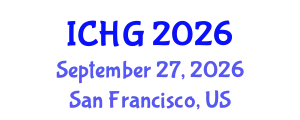 International Conference on Human Genetics (ICHG) September 27, 2026 - San Francisco, United States