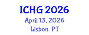 International Conference on Human Genetics (ICHG) April 13, 2026 - Lisbon, Portugal