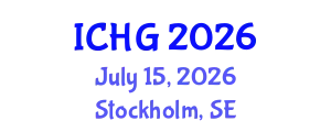 International Conference on Human Genetics (ICHG) July 15, 2026 - Stockholm, Sweden
