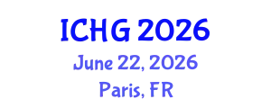 International Conference on Human Genetics (ICHG) June 22, 2026 - Paris, France