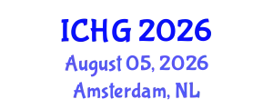 International Conference on Human Genetics (ICHG) August 05, 2026 - Amsterdam, Netherlands