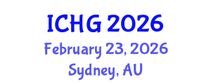 International Conference on Human Genetics (ICHG) February 23, 2026 - Sydney, Australia