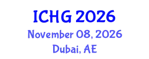 International Conference on Human Genetics (ICHG) November 08, 2026 - Dubai, United Arab Emirates