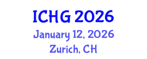International Conference on Human Genetics (ICHG) January 12, 2026 - Zurich, Switzerland