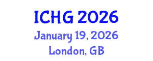 International Conference on Human Genetics (ICHG) January 19, 2026 - London, United Kingdom