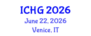 International Conference on Human Genetics (ICHG) June 22, 2026 - Venice, Italy