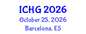 International Conference on Human Genetics (ICHG) October 25, 2026 - Barcelona, Spain