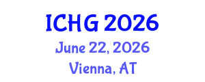 International Conference on Human Genetics (ICHG) June 22, 2026 - Vienna, Austria