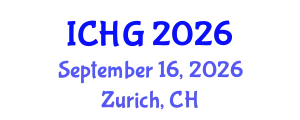 International Conference on Human Genetics (ICHG) September 16, 2026 - Zurich, Switzerland