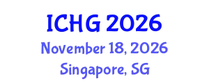 International Conference on Human Genetics (ICHG) November 18, 2026 - Singapore, Singapore