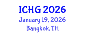 International Conference on Human Genetics (ICHG) January 19, 2026 - Bangkok, Thailand