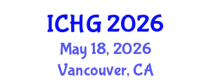 International Conference on Human Genetics (ICHG) May 18, 2026 - Vancouver, Canada