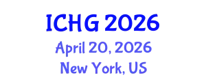 International Conference on Human Genetics (ICHG) April 20, 2026 - New York, United States
