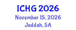 International Conference on Human Genetics (ICHG) November 15, 2026 - Jeddah, Saudi Arabia