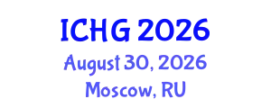 International Conference on Human Genetics (ICHG) August 30, 2026 - Moscow, Russia